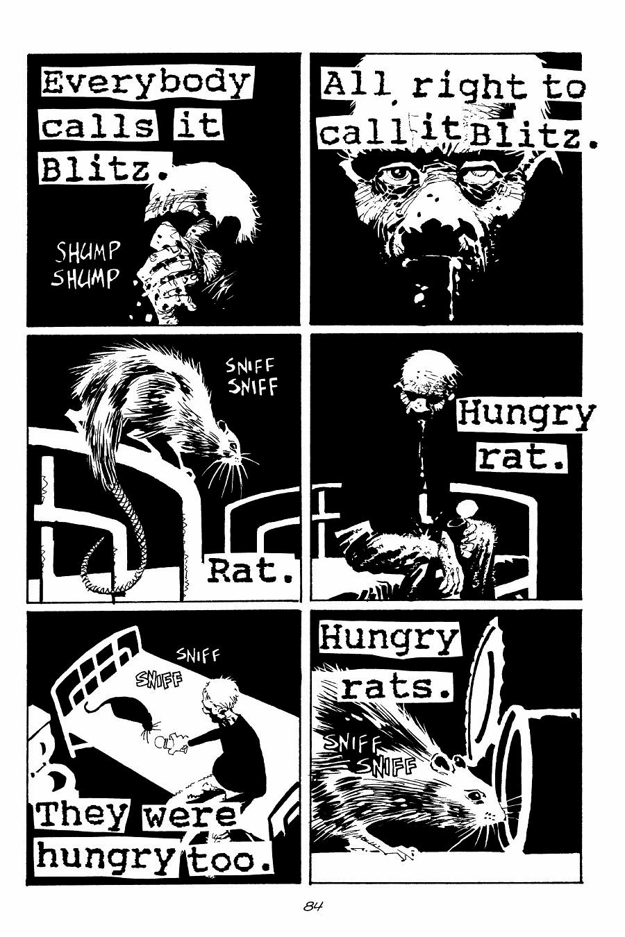 page 84 of sin city 6 booze broads and bullets