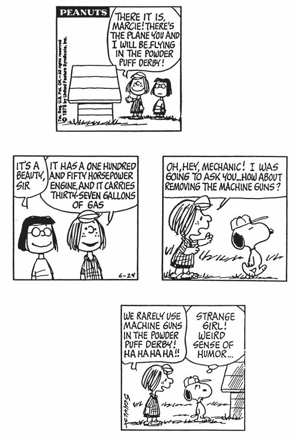 page 6 of snoopy the flying ace