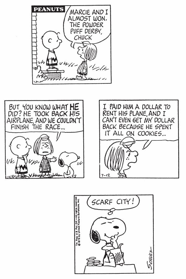 page 17 of snoopy the flying ace