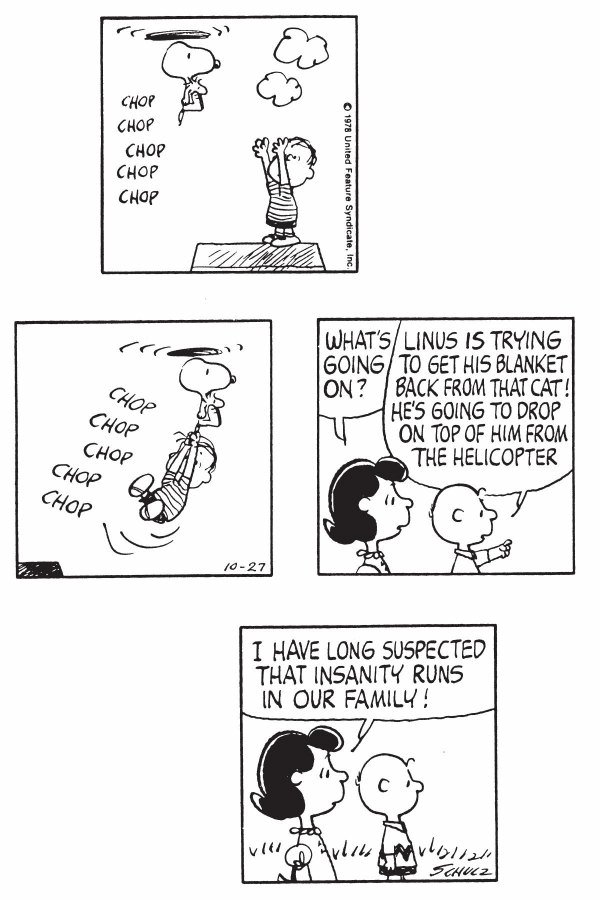 page 23 of snoopy the flying ace