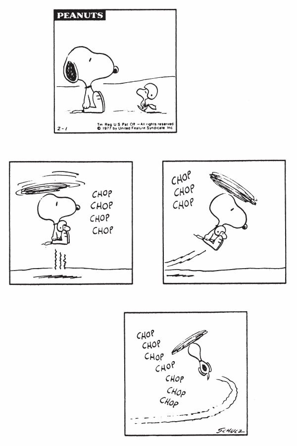 page 35 of snoopy the flying ace