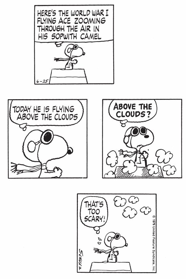 page 60 of snoopy the flying ace