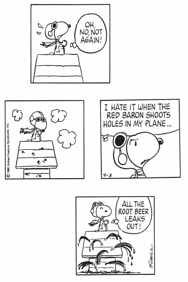 page 83 of snoopy the flying ace