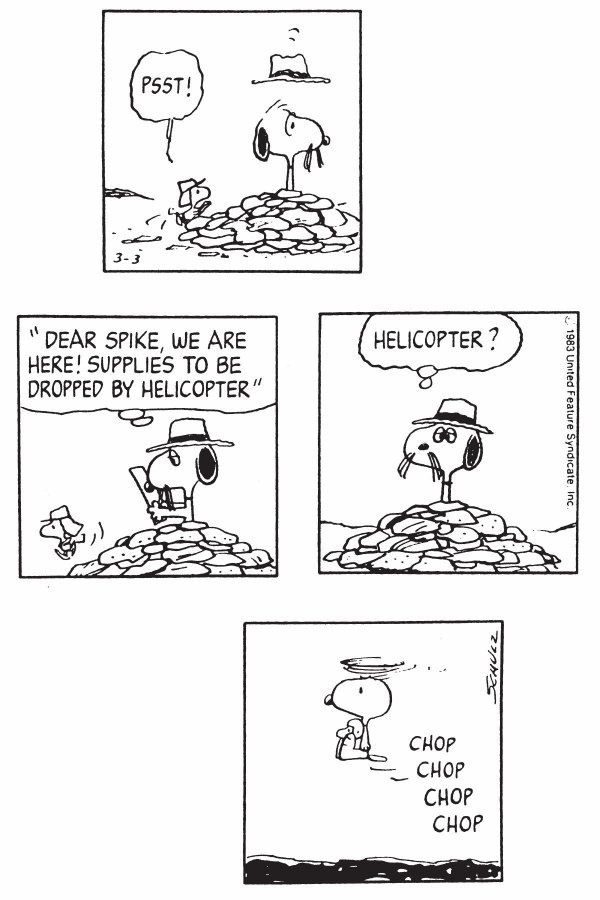 page 91 of snoopy the flying ace