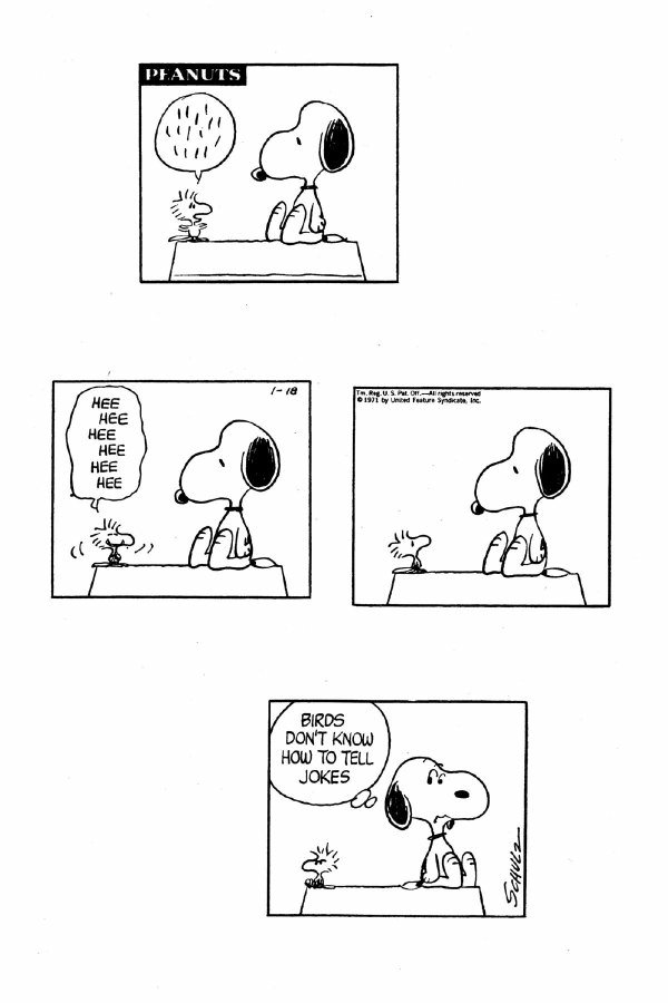 page 1 of snoopy the great entertainer
