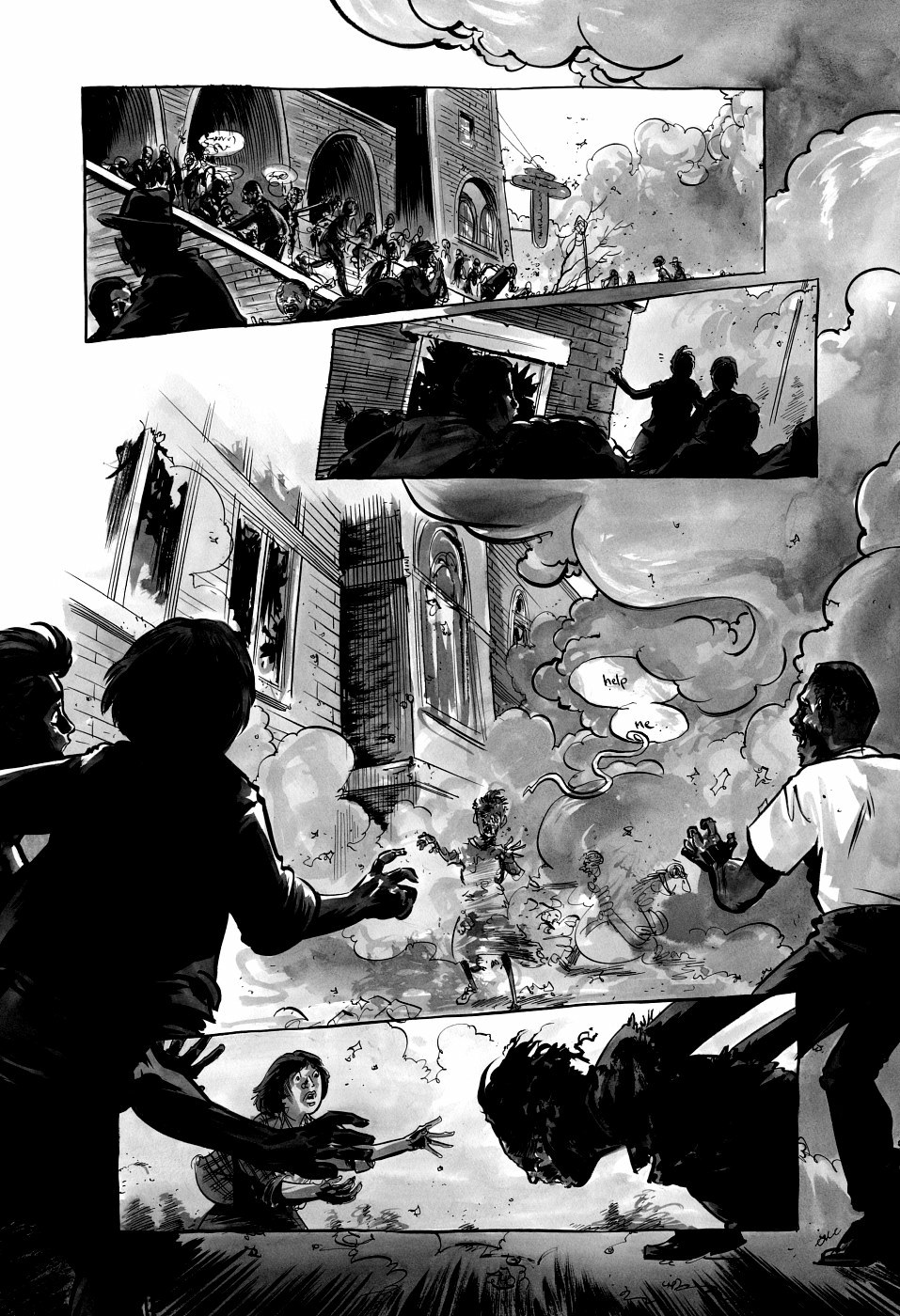 page 8 of march book three graphic novel