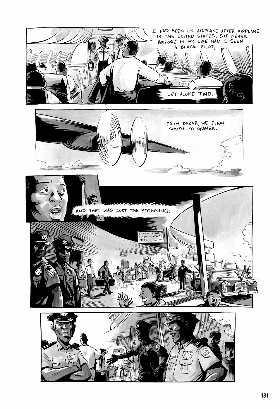 page 131 of march book three graphic novel