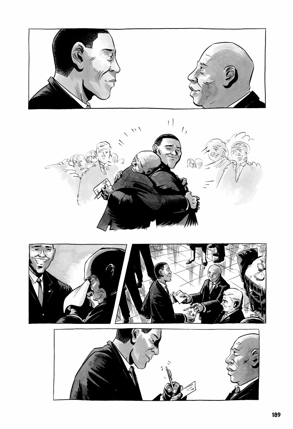 page 189 of march book three graphic novel
