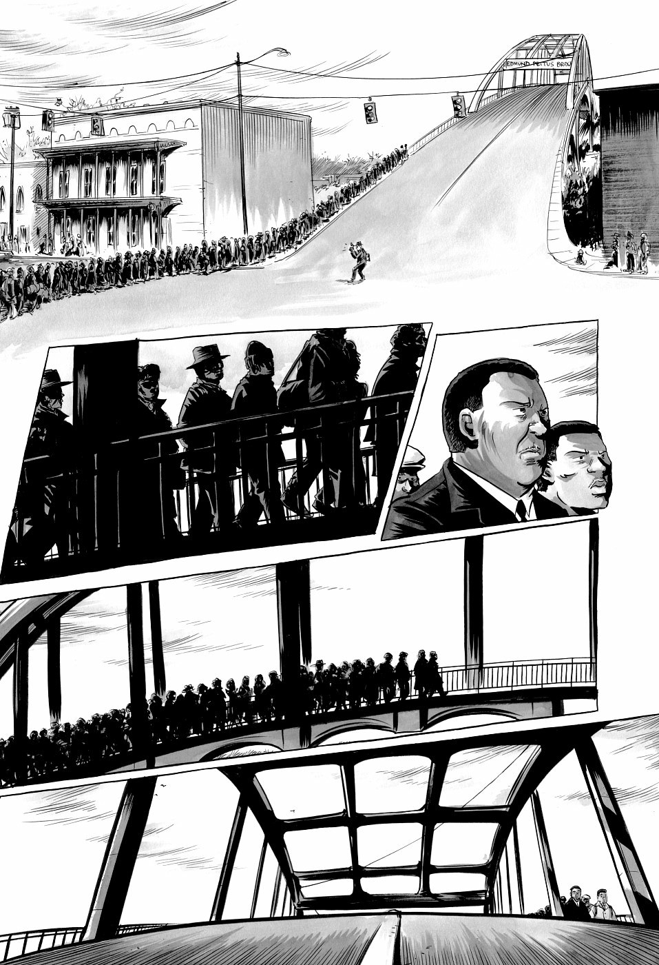 page 196 of march book three graphic novel