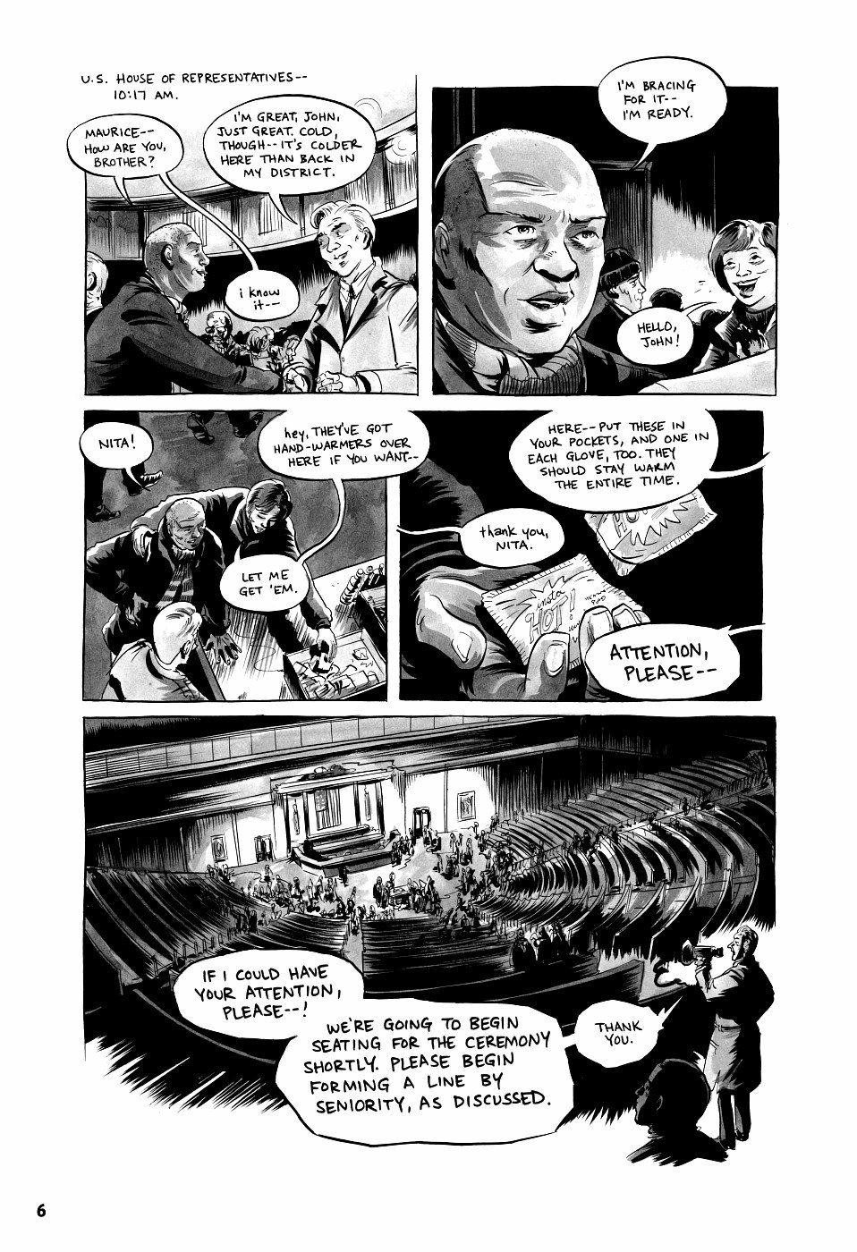 page 6 march book two graphic novel