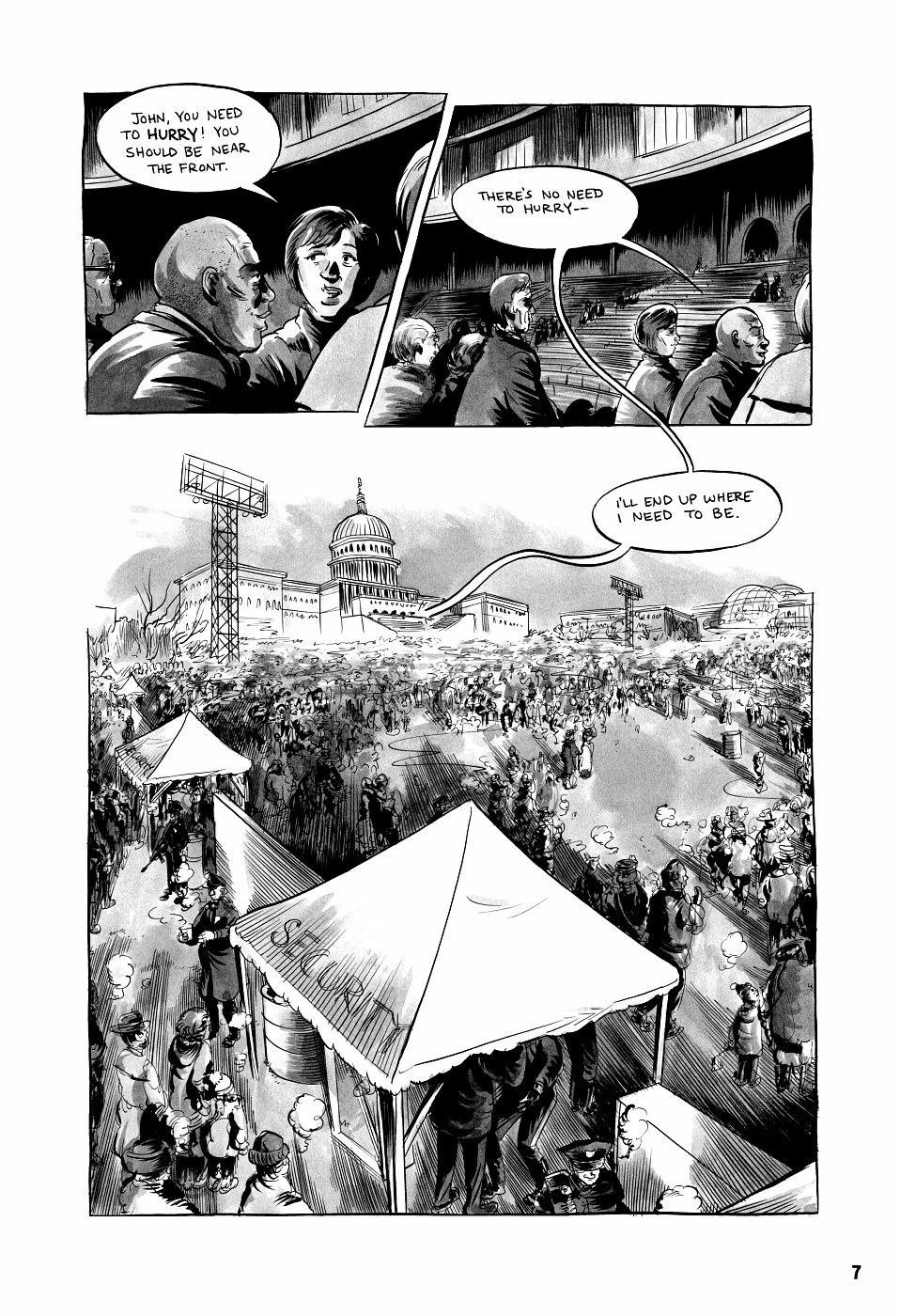 page 7 march book two graphic novel