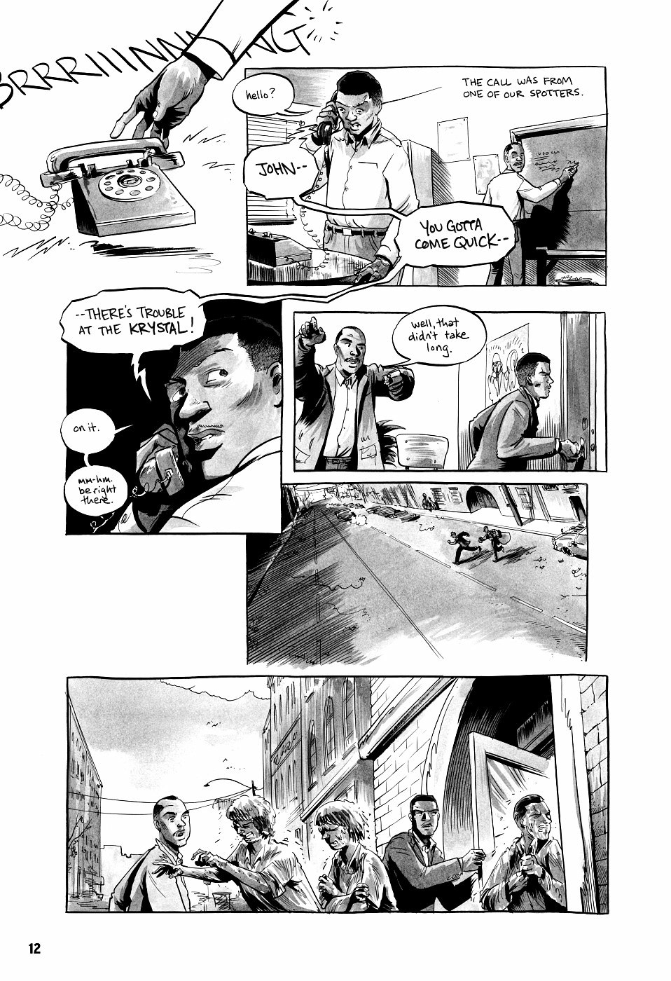 page 12 march book two graphic novel