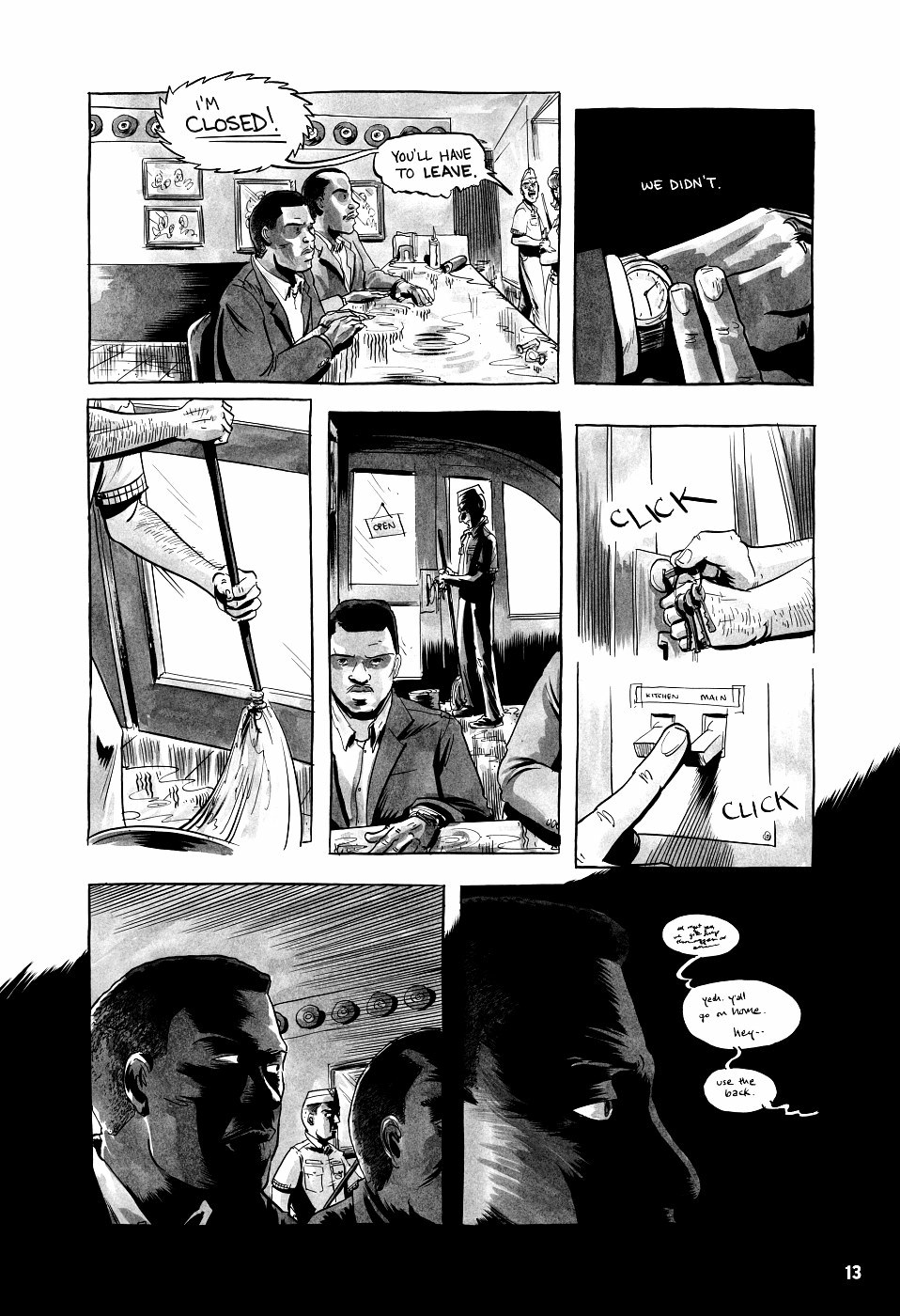 page 13 march book two graphic novel