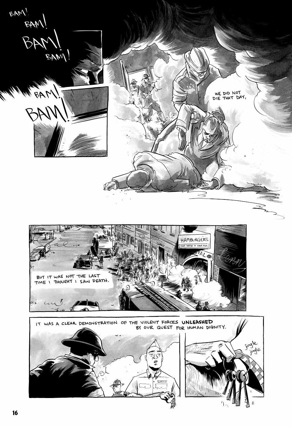 page 16 march book two graphic novel