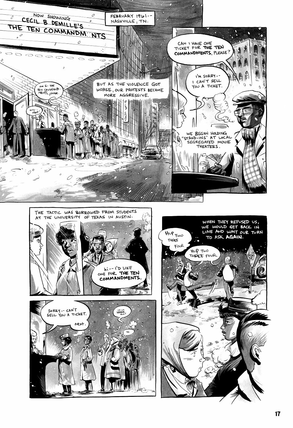 page 17 march book two graphic novel