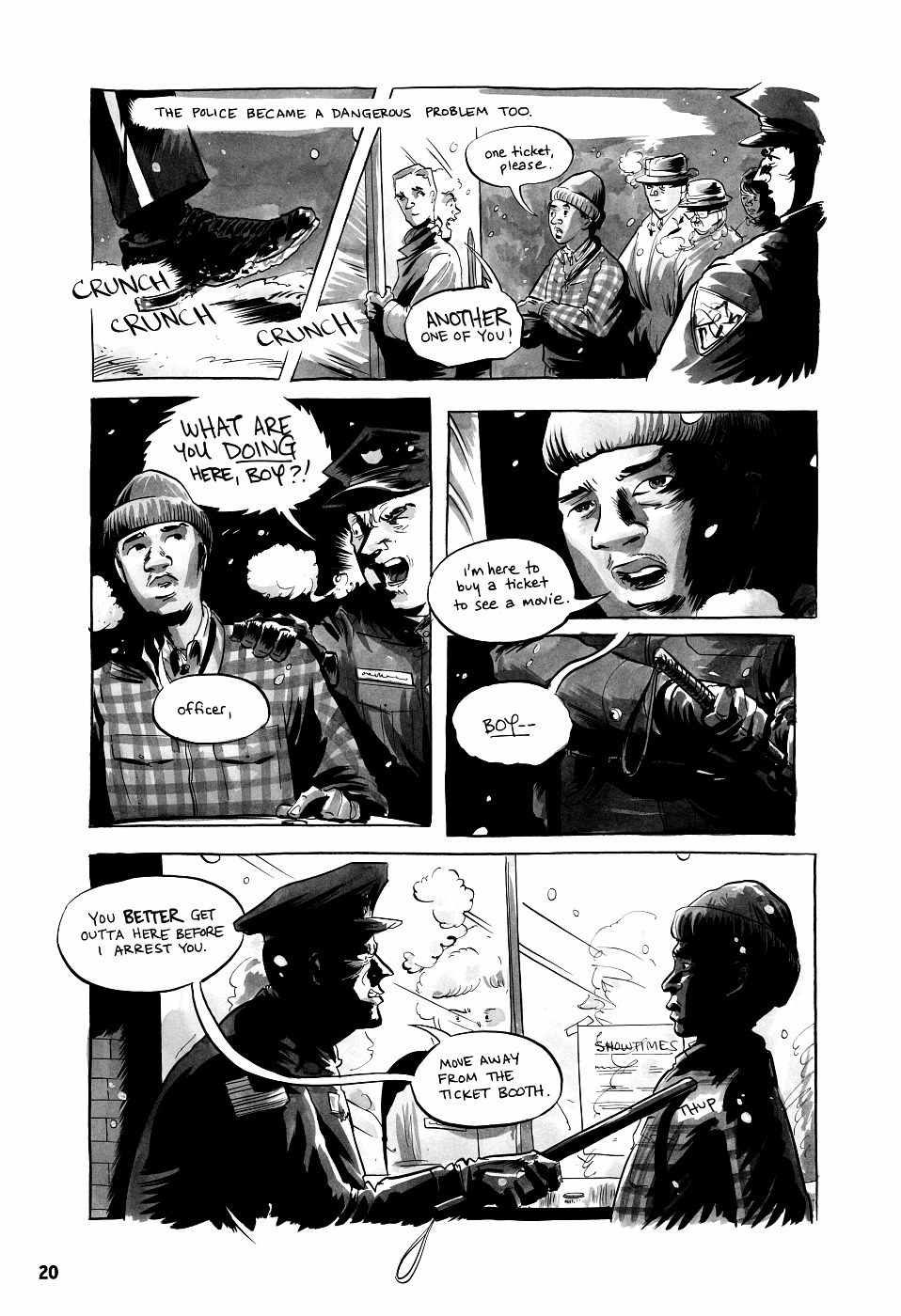 page 20 march book two graphic novel