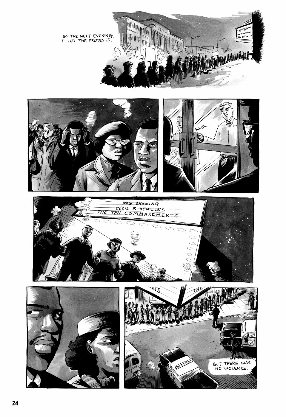 page 24 march book two graphic novel