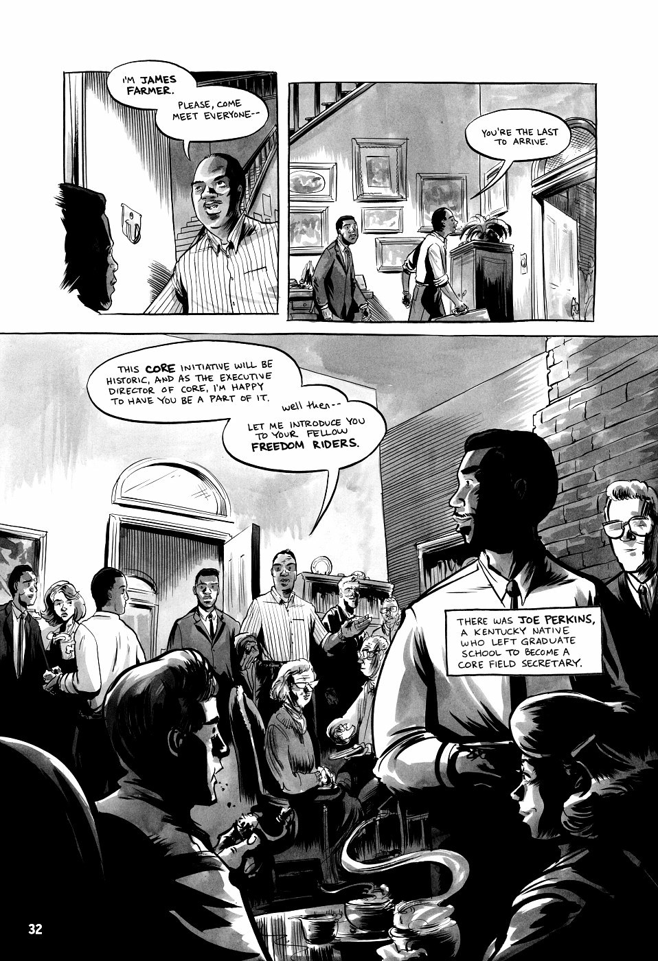 page 32 march book two graphic novel