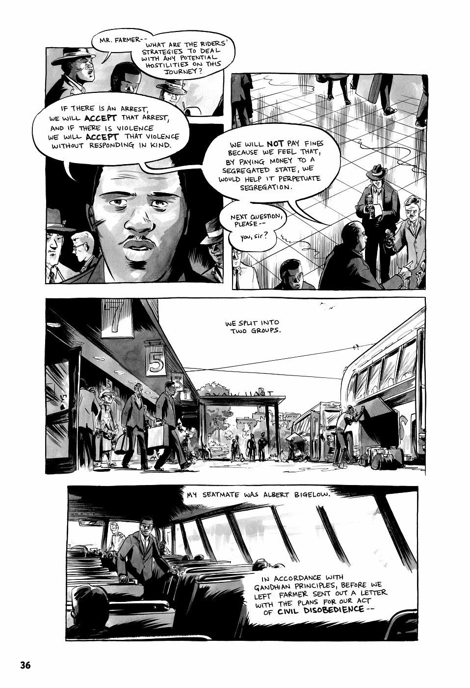 page 36 march book two graphic novel