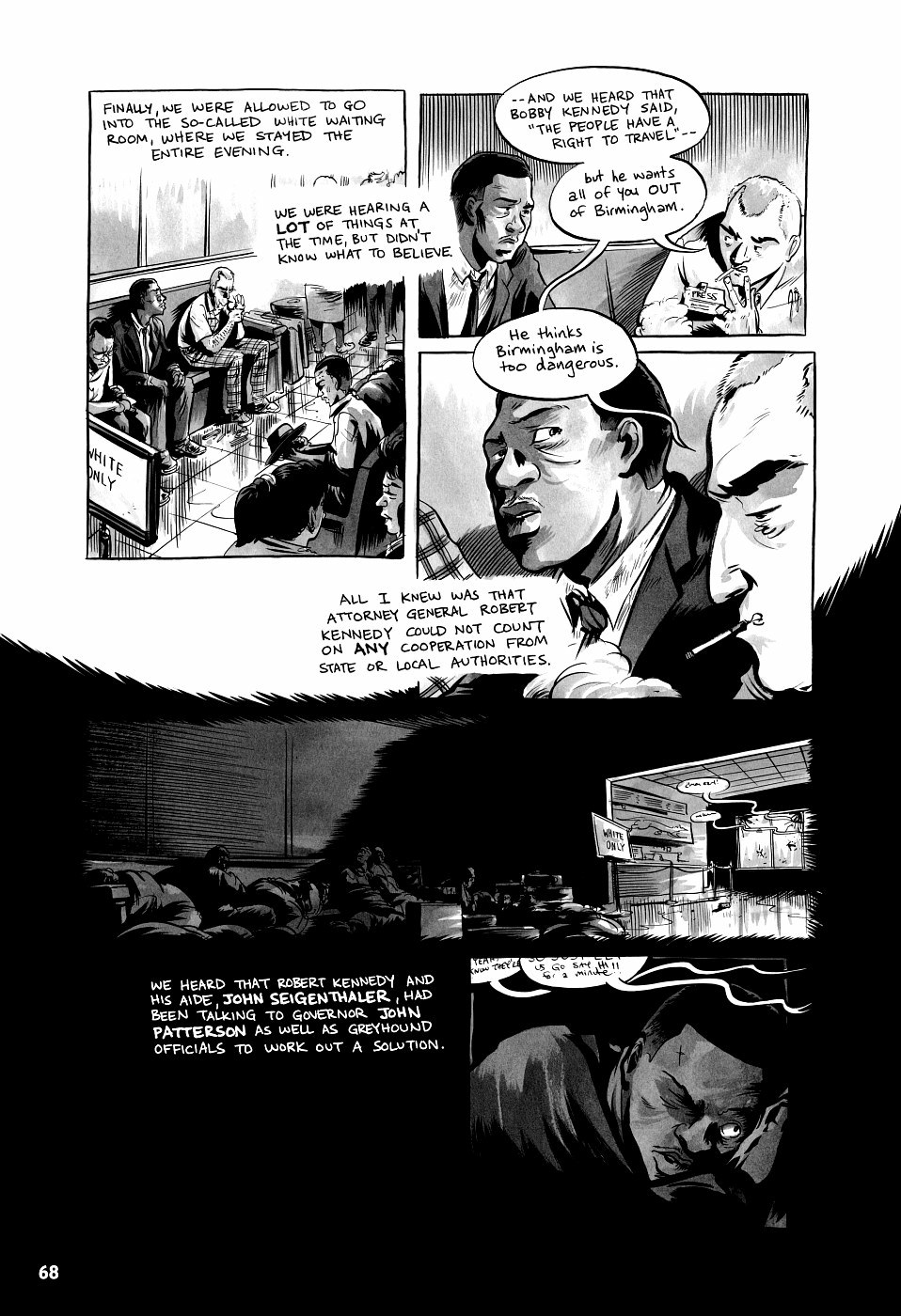 page 68 march book two graphic novel