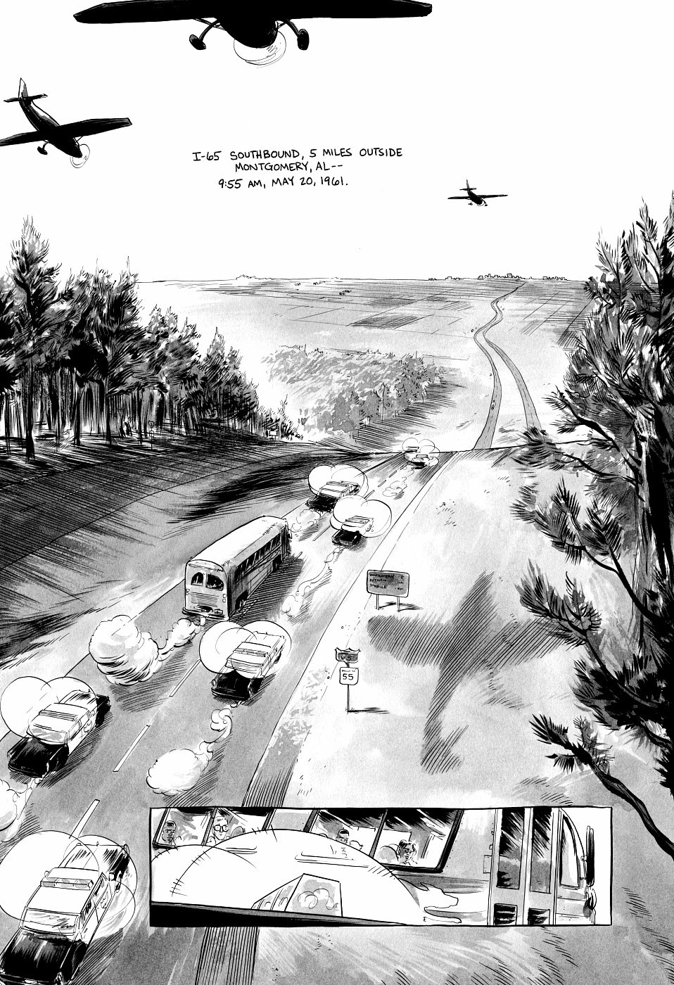 page 71 march book two graphic novel
