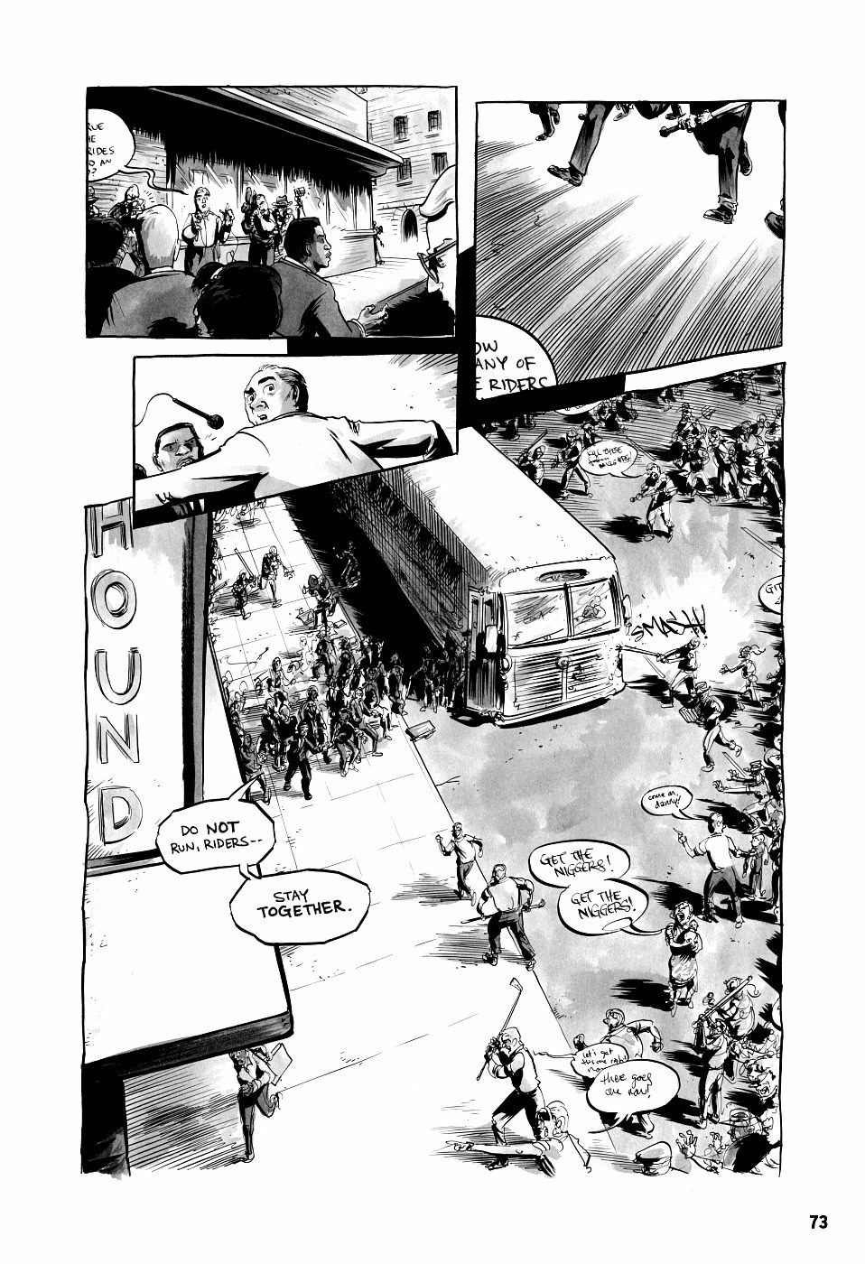 page 73 march book two graphic novel