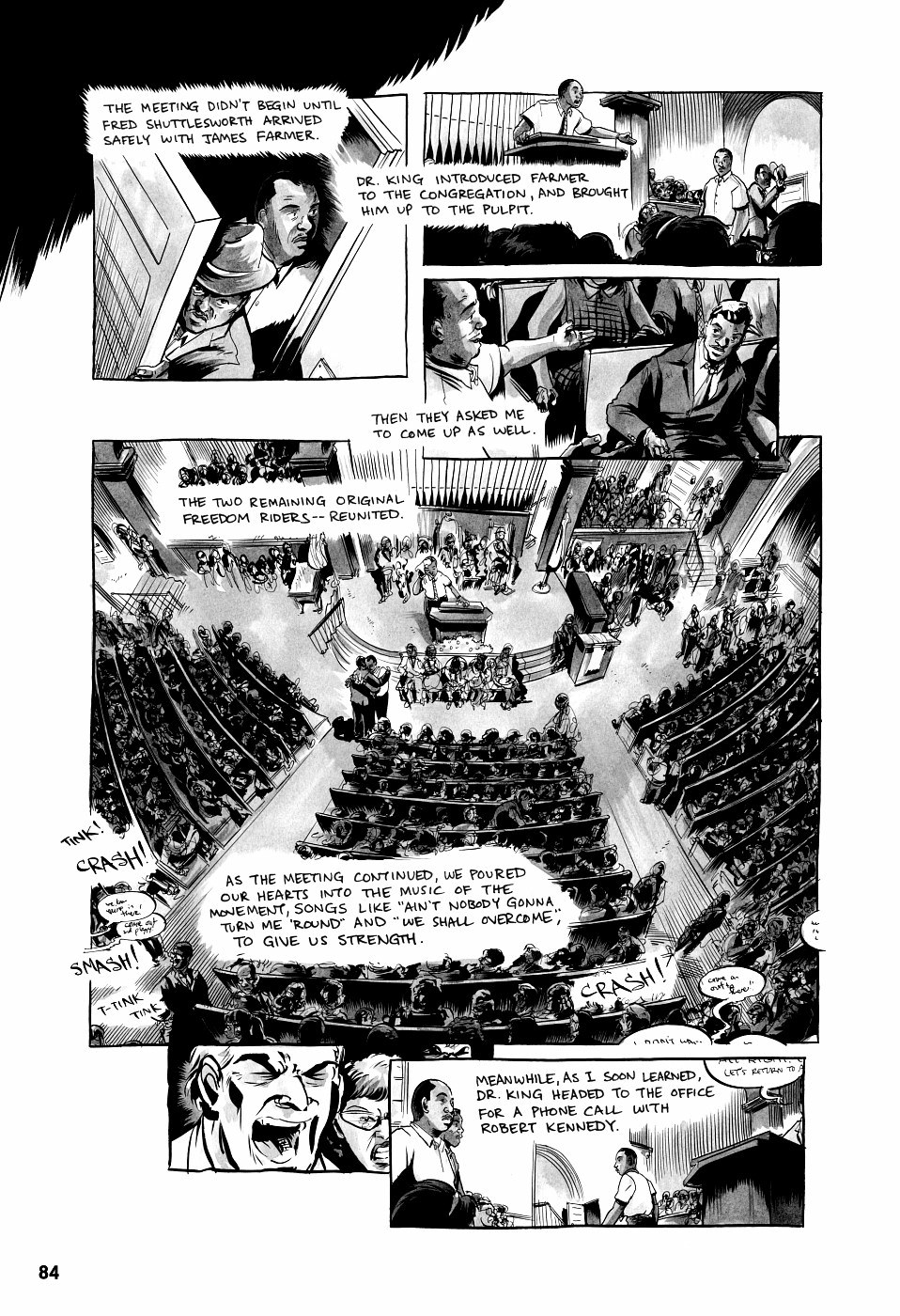 page 84 march book two graphic novel