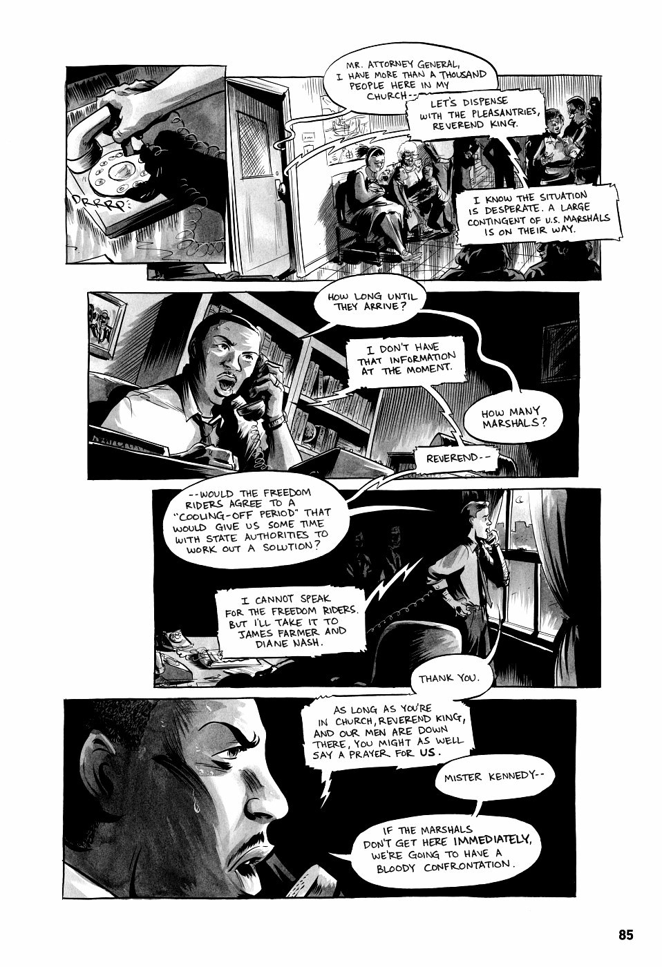 page 85 march book two graphic novel