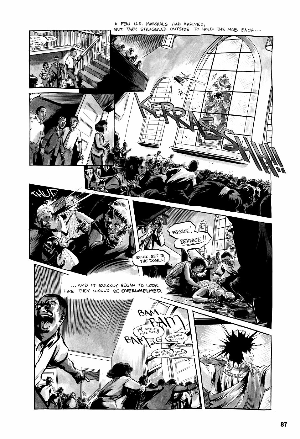 page 87 march book two graphic novel