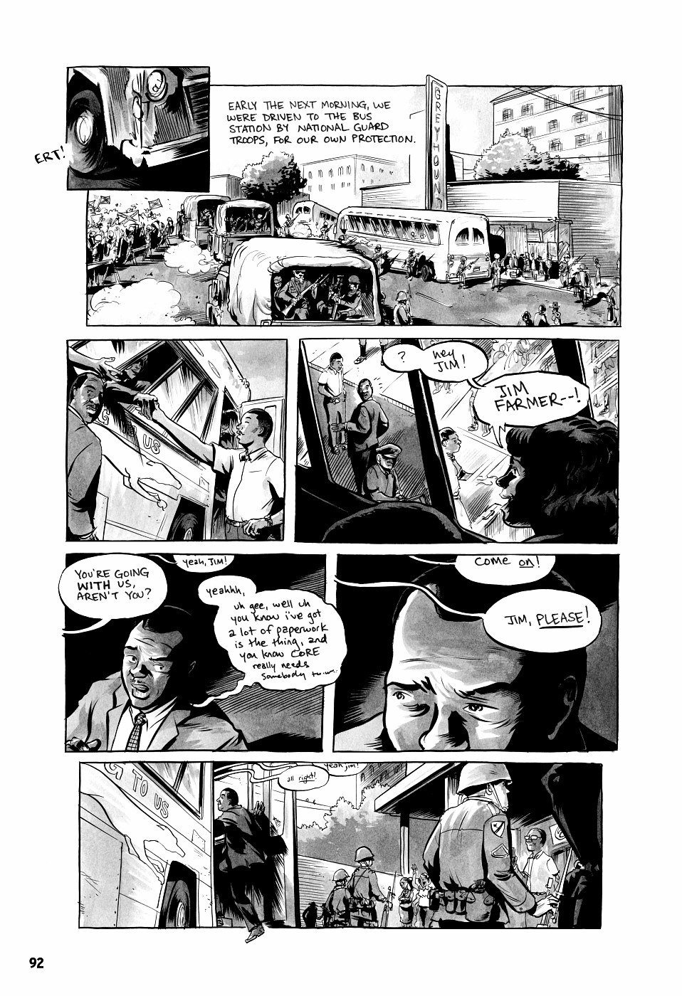 page 92 march book two graphic novel