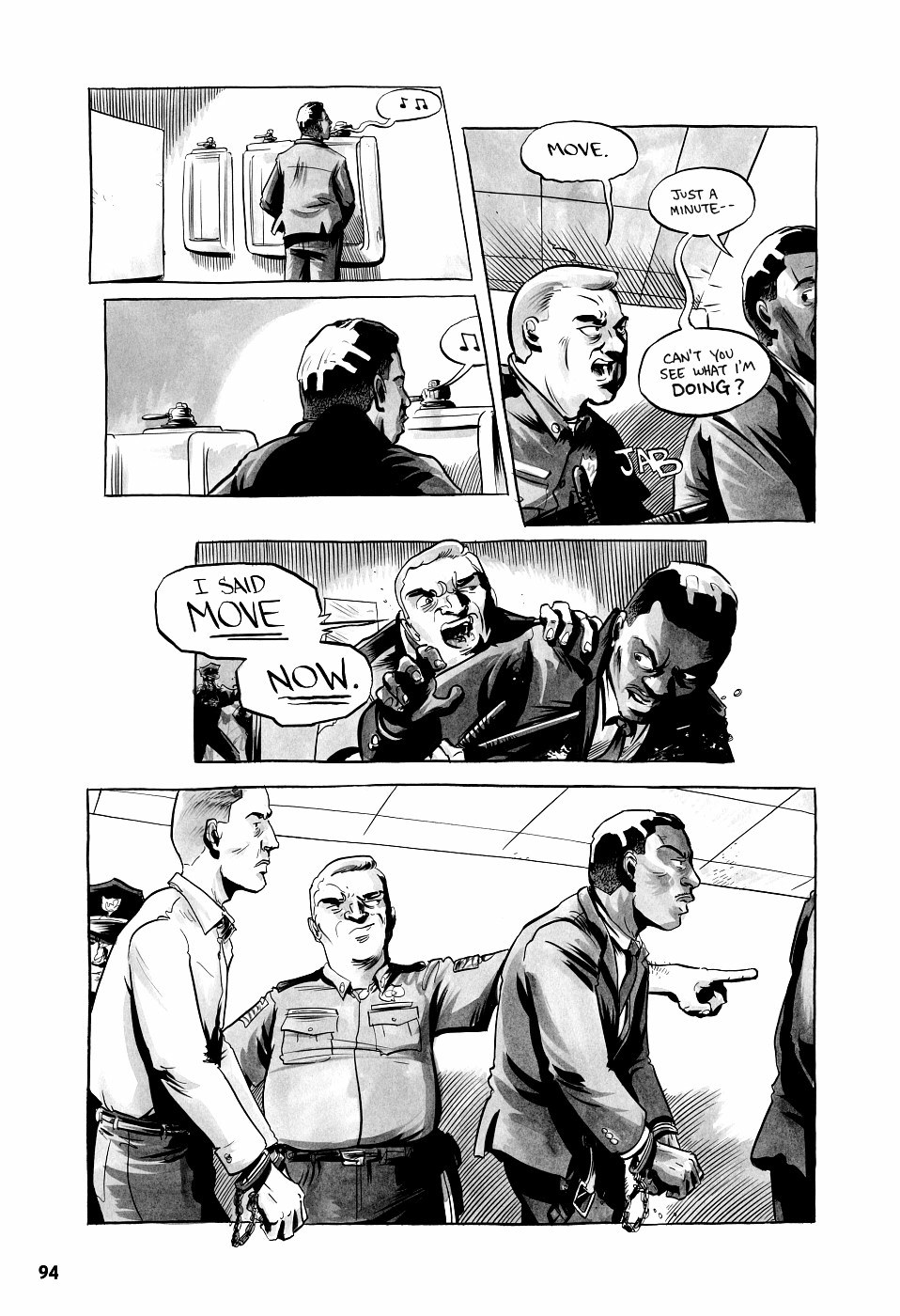 page 94 march book two graphic novel
