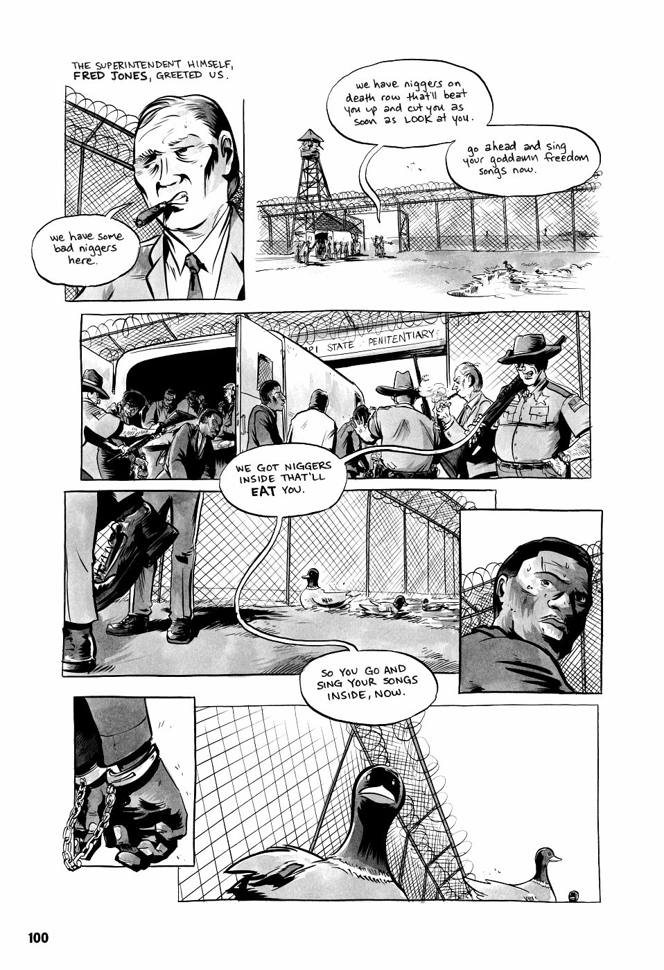 page 100 march book two graphic novel