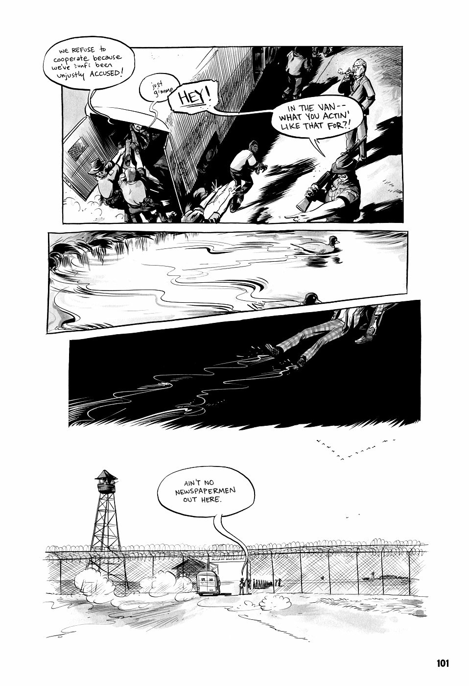 page 101 march book two graphic novel