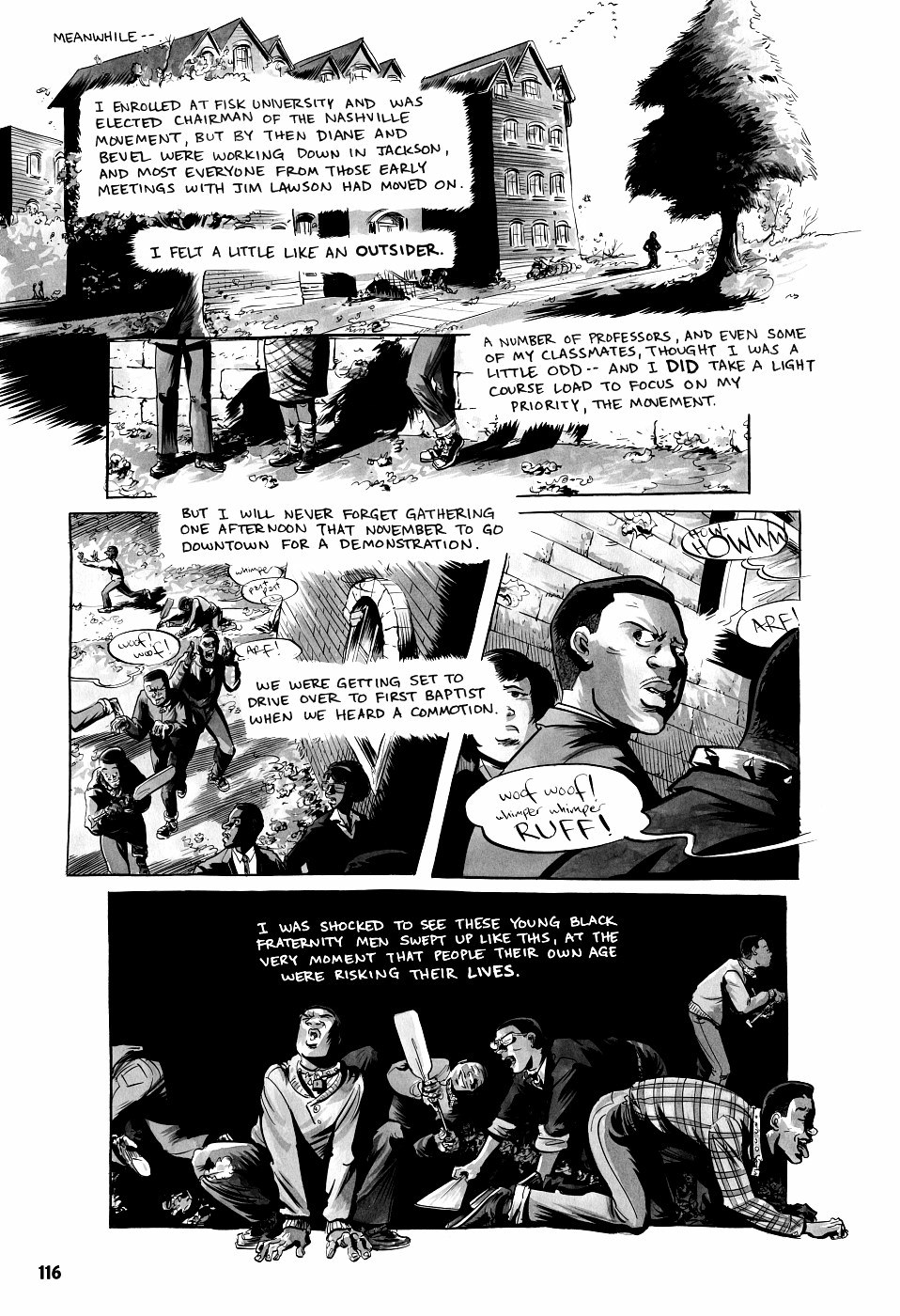 page 116 march book two graphic novel