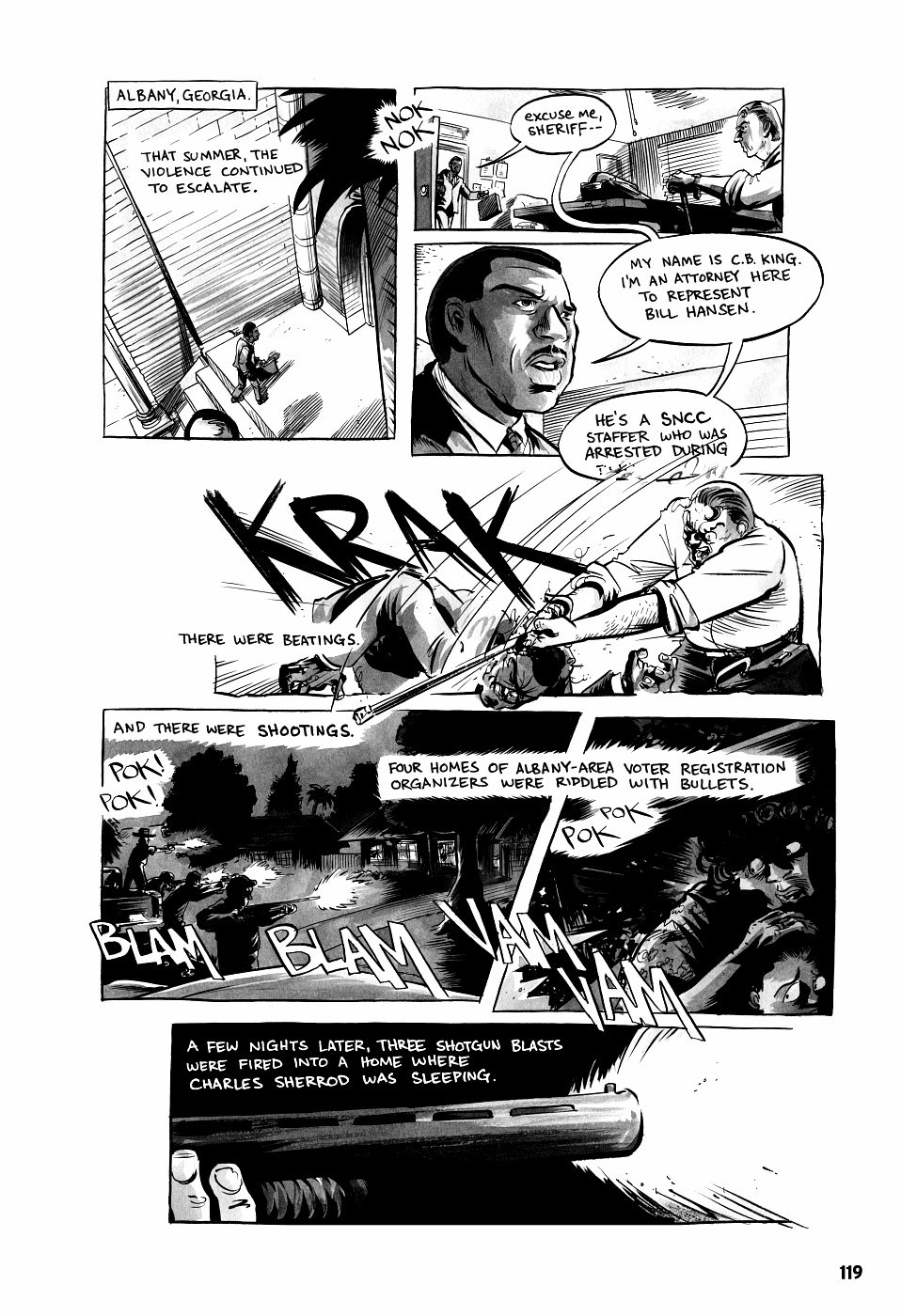 page 119 march book two graphic novel