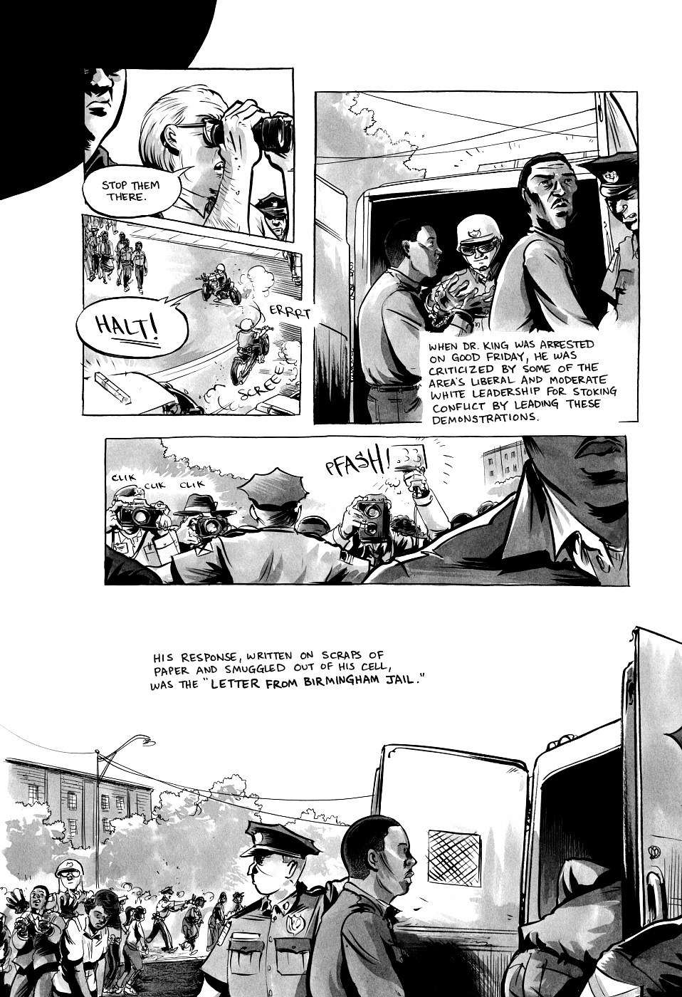 page 129 march book two graphic novel