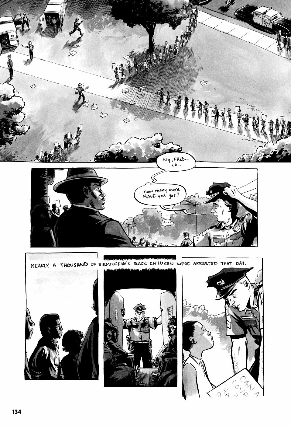 page 134 march book two graphic novel
