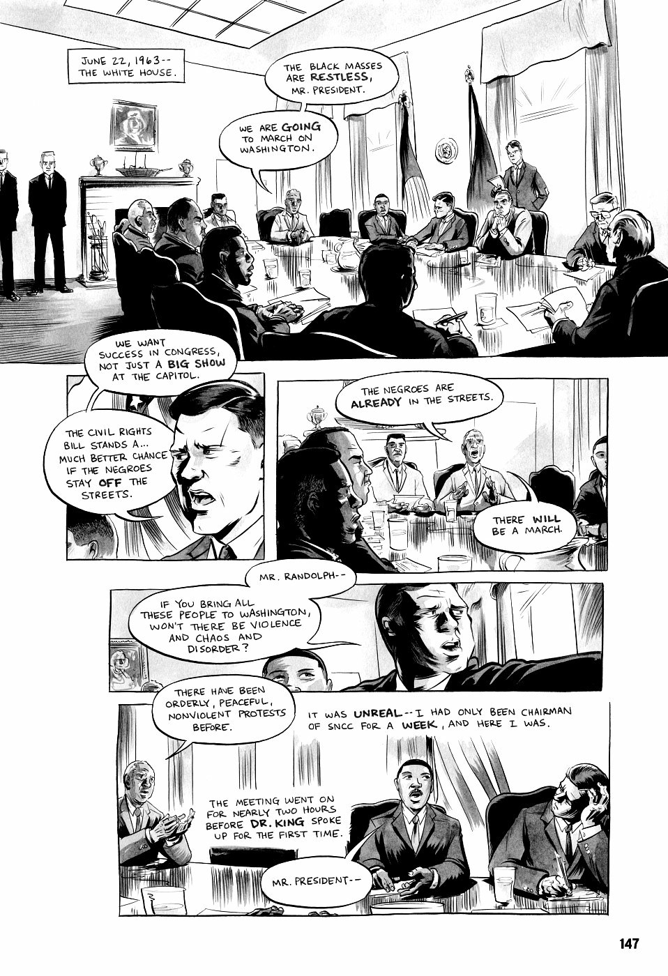 page 147 march book two graphic novel