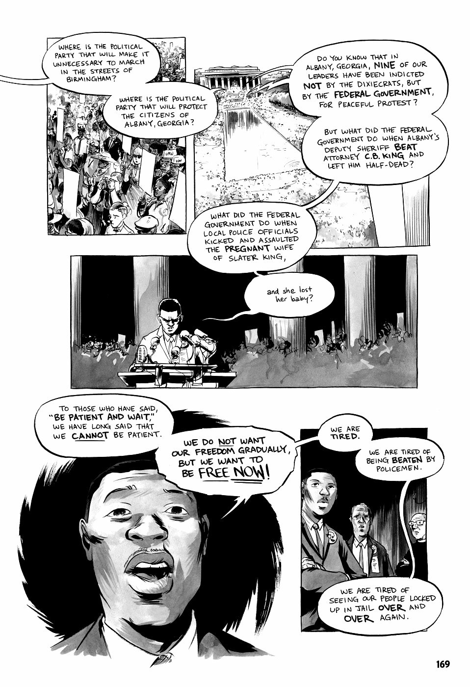 page 169 march book two graphic novel