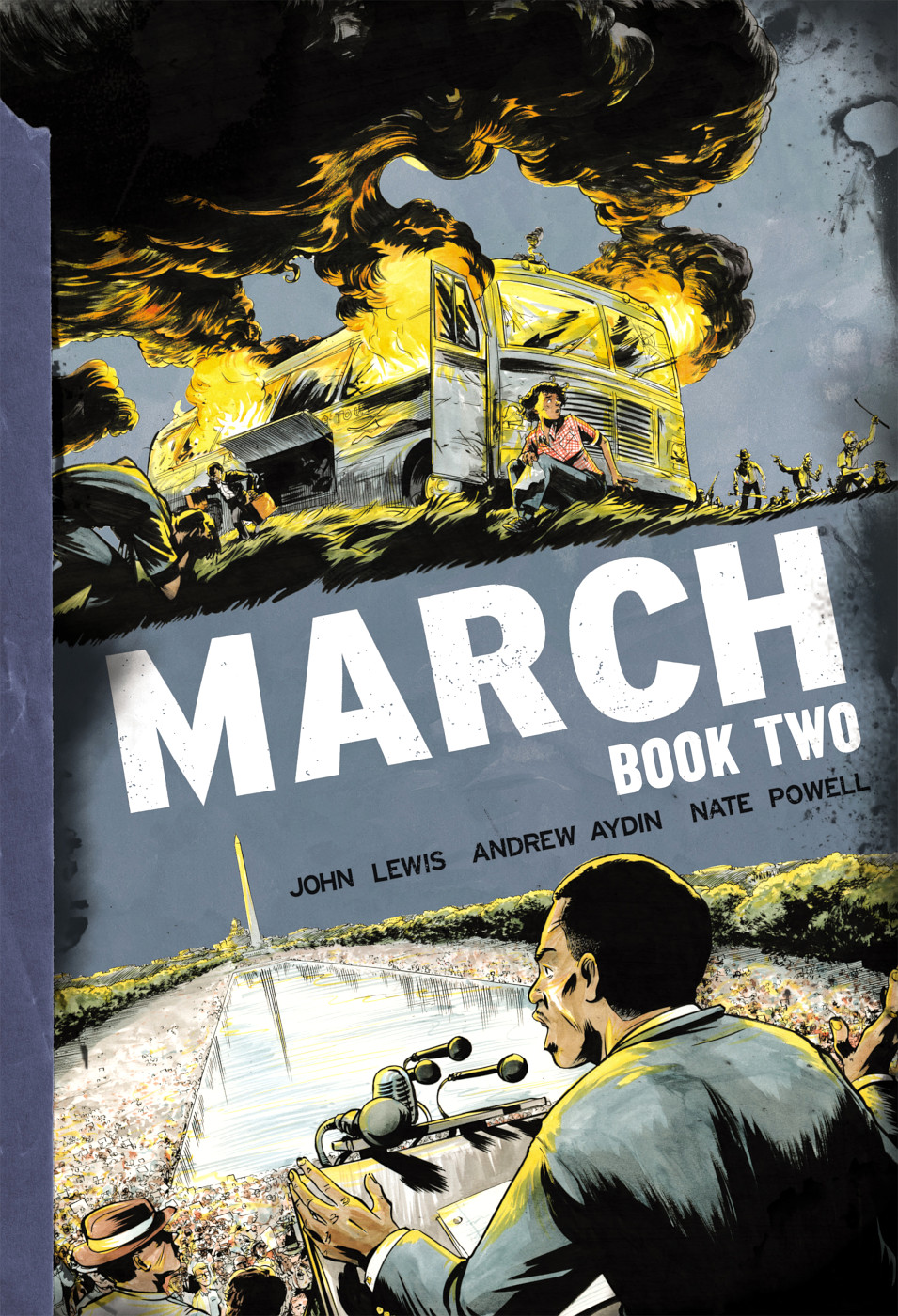 Cover page march book two graphic novel