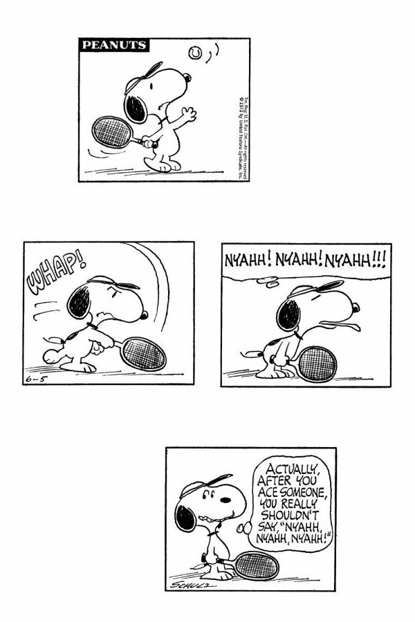 page 4 of snoopy the tennis ace read online
