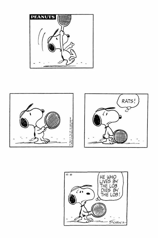 page 9 of snoopy the tennis ace read online