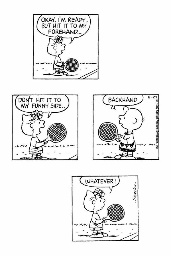page 19 of snoopy the tennis ace read online