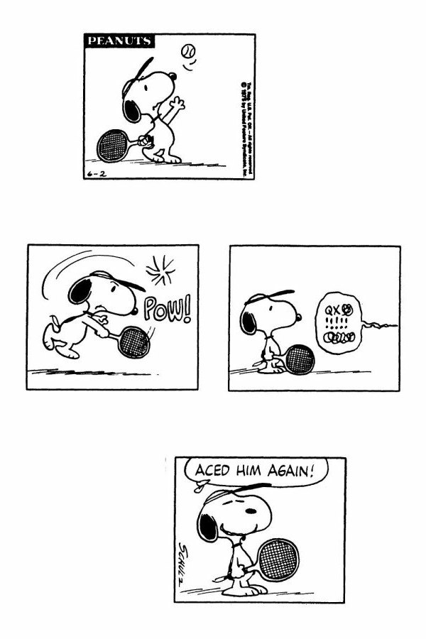 page 20 of snoopy the tennis ace read online