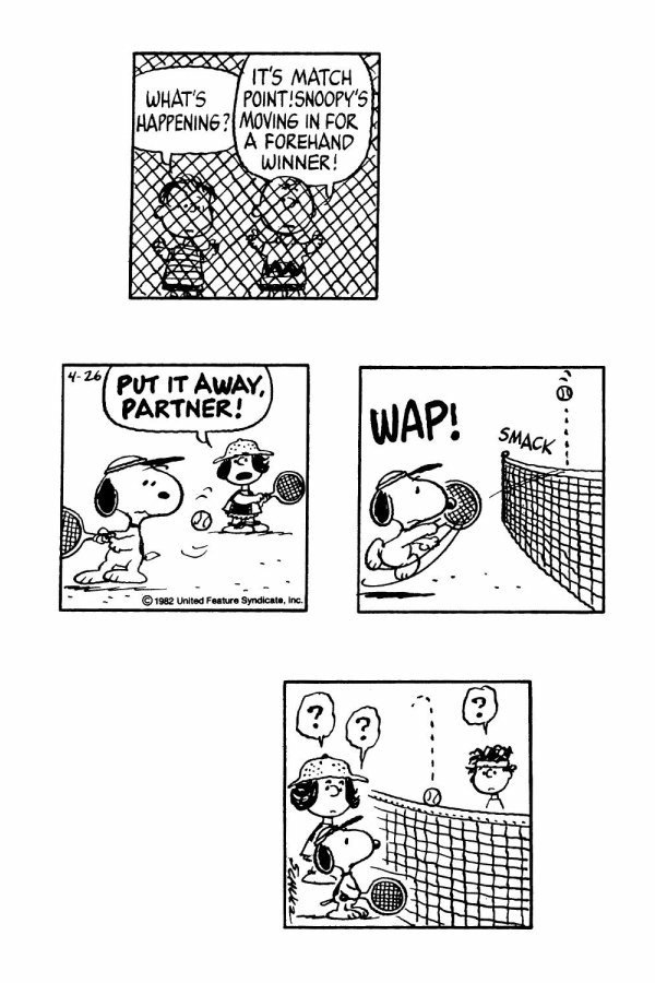 page 100 of snoopy the tennis ace read online