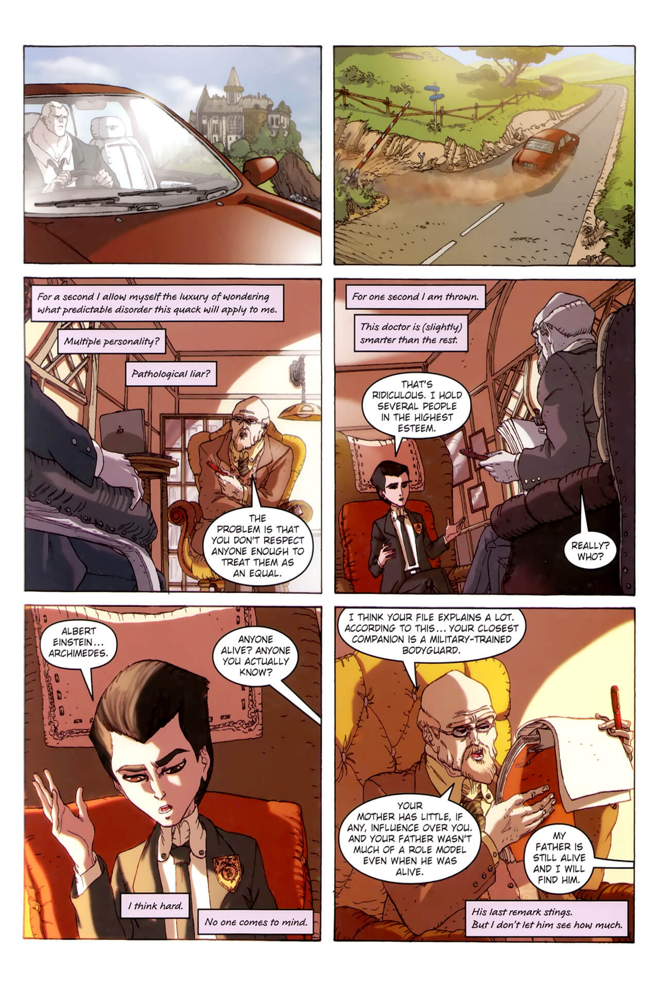 page 11 of artemis fowl the arctic incident graphic novel