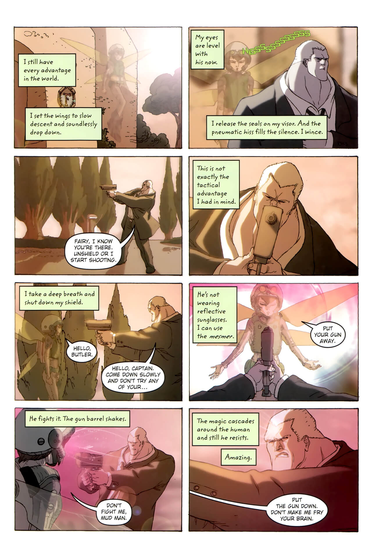 page 29 of artemis fowl the arctic incident graphic novel