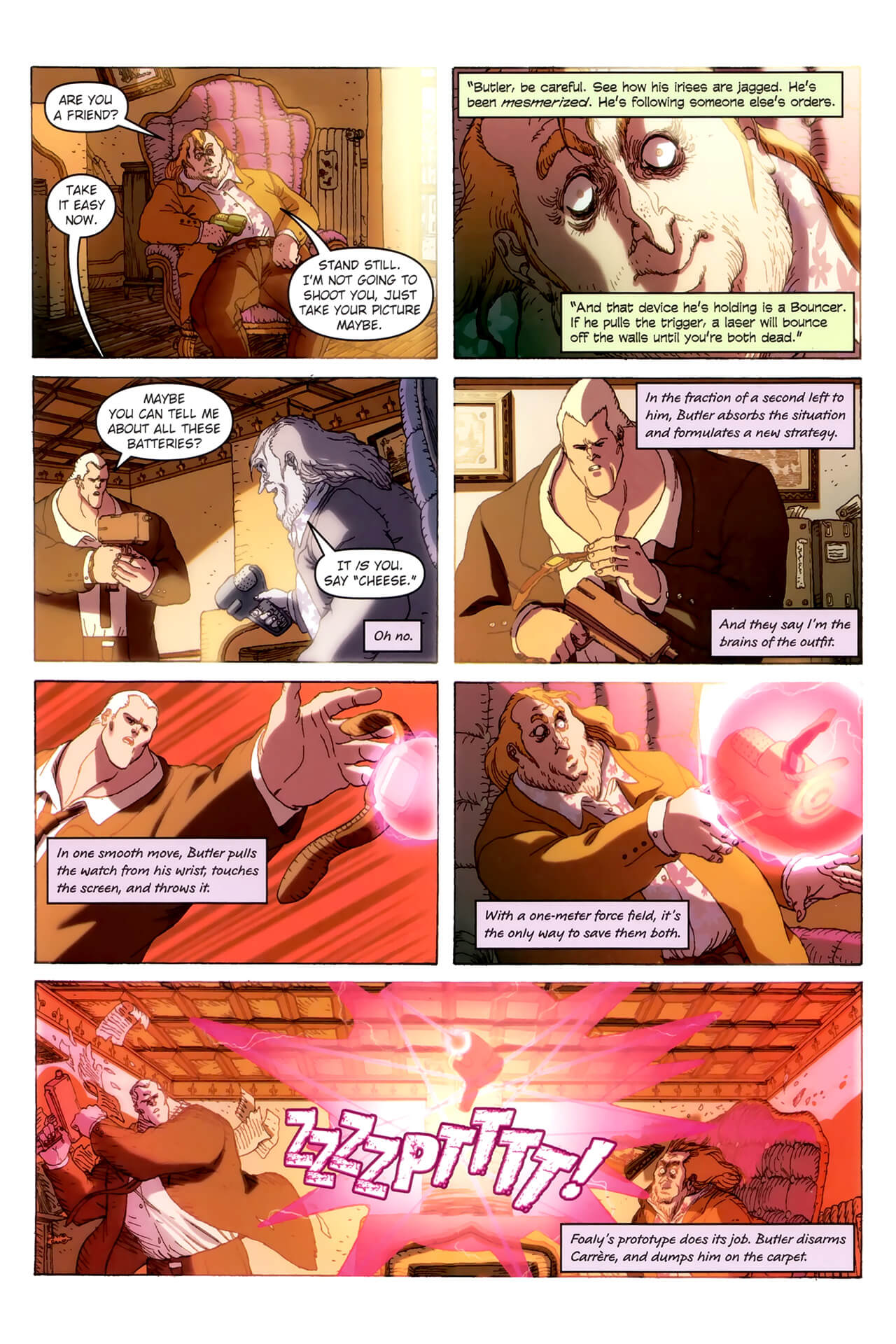 page 47 of artemis fowl the arctic incident graphic novel