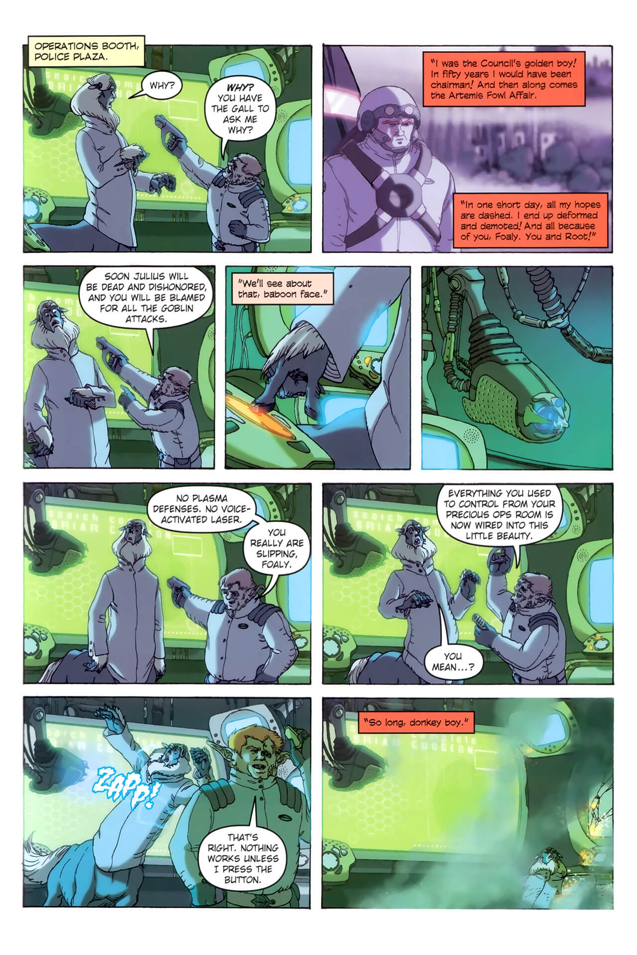 page 69 of artemis fowl the arctic incident graphic novel