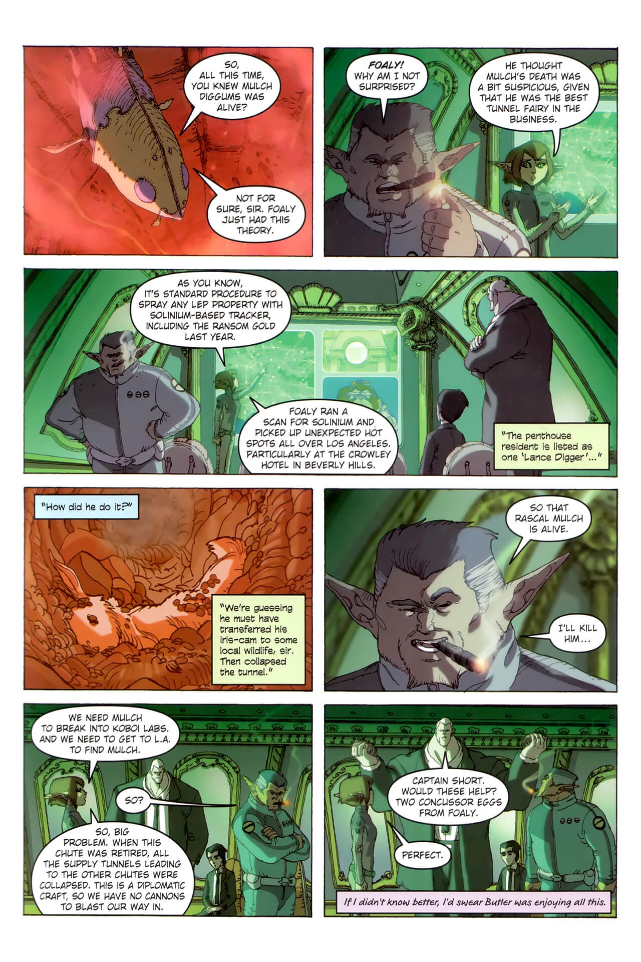 page 83 of artemis fowl the arctic incident graphic novel